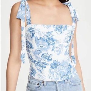 Reformation - Ellora Top in Olympia | XS